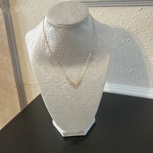 NWT Cubic Zirconia necklace with elegant jewel design by Versona